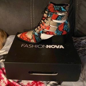 Fashion Nova Open Up to Me booties
